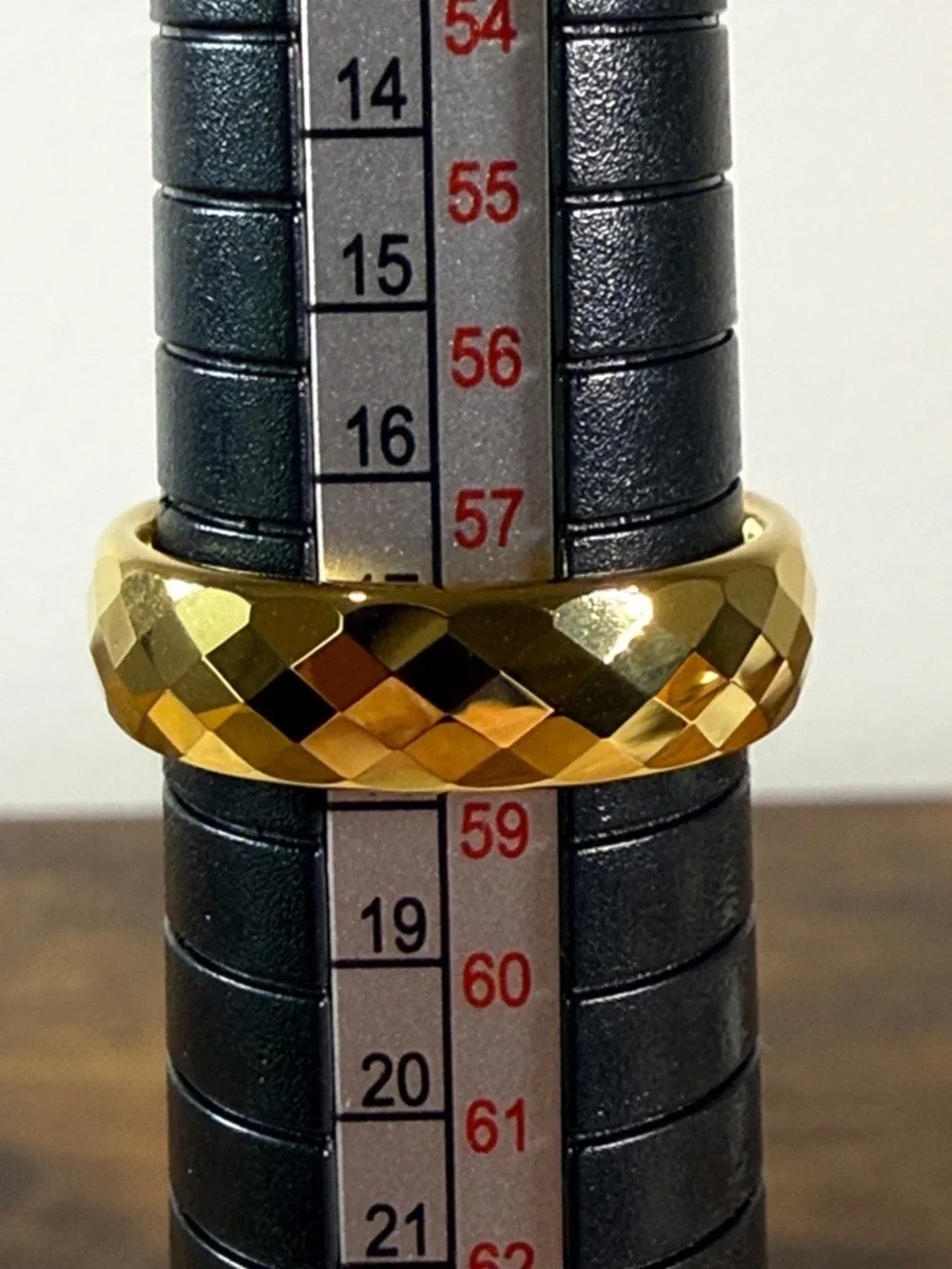 Tungsten shiny faceted